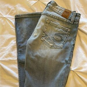 BKE low rise jeans. Flare leg.